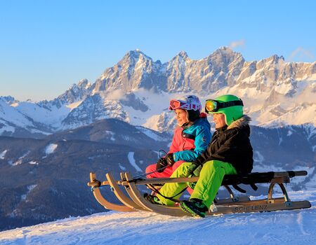 Rodeln auf der Hochwurzen
