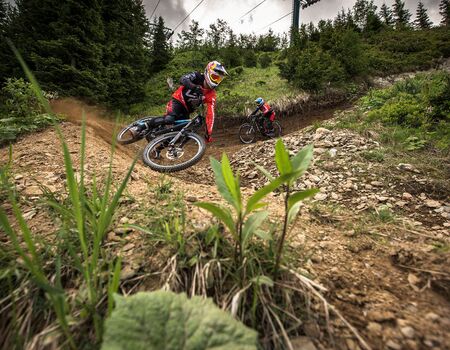 Bike Trails on planai